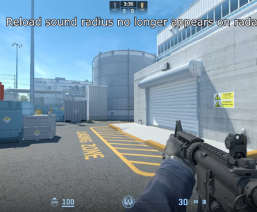 Radar is now missing the reload sound radius and R8 left click hammer sound radius