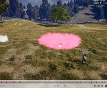 his own flare of coverage kills him