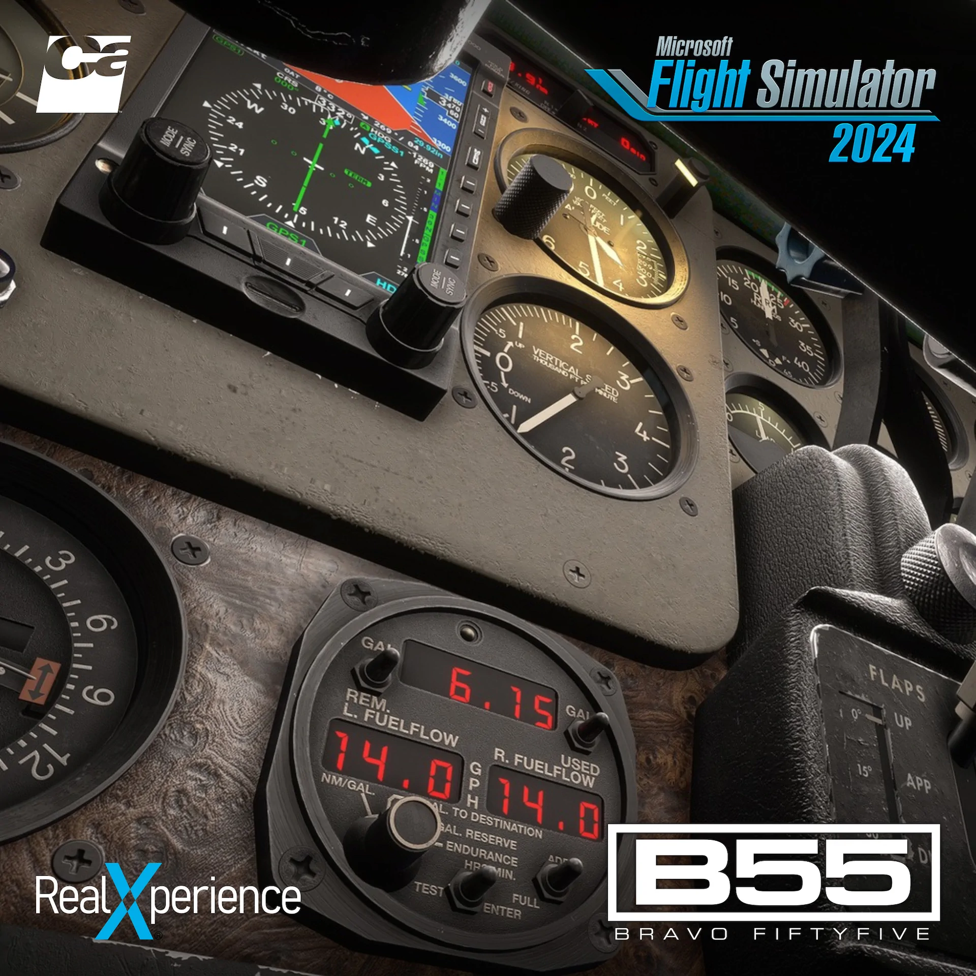 Carenado showcases the Beechcraft Baron B55 for MSFS 2024 with new previews 3 carenado b55 previews msfs 2024 3