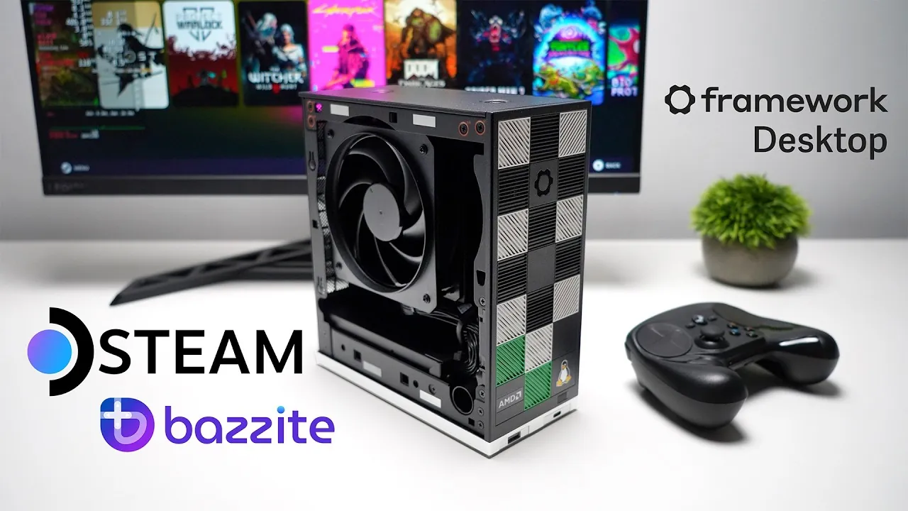 The Framework Desktop as a powerful alternative to the Steam Deck
