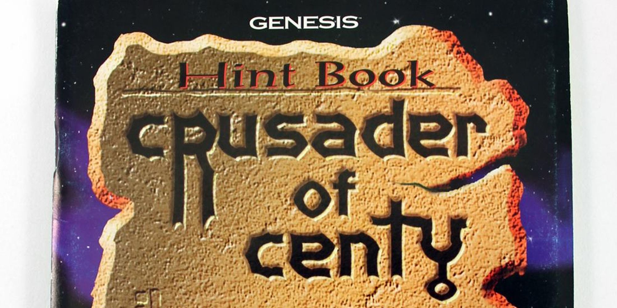 Crusader Of Centy Strategy Guide cover.