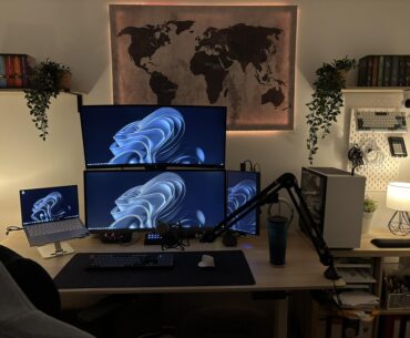 My Laptop Setup 2025 without RGB