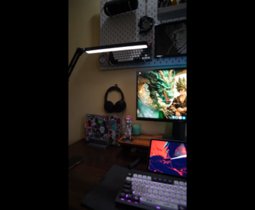 What do you guys think of my setup and wallpaper