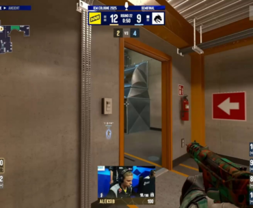 Navi 2v4 vs Spirit to close out Nuke with Makazze 4k