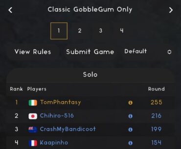 How has no one gotten to 255 on these maps except 1 for Natch
