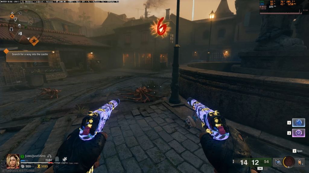 Sally's explosion vfx missing bug