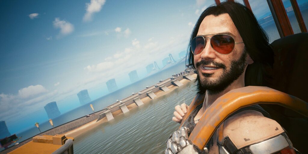 Seeing an happy Johnny Silverhand is the best thing ever