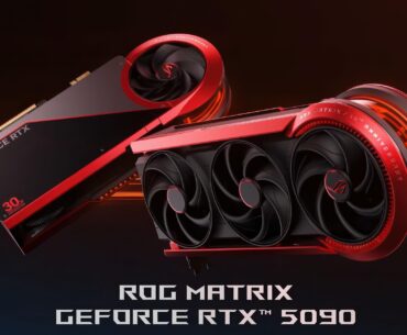 ASUS GeForce RTX 5090 ROG Matrix revealed, quad fans and up to 800W support