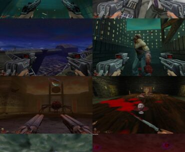 I just played Blood II: The Chosen (1998) and wanted to share some of my favorite screenshots here.