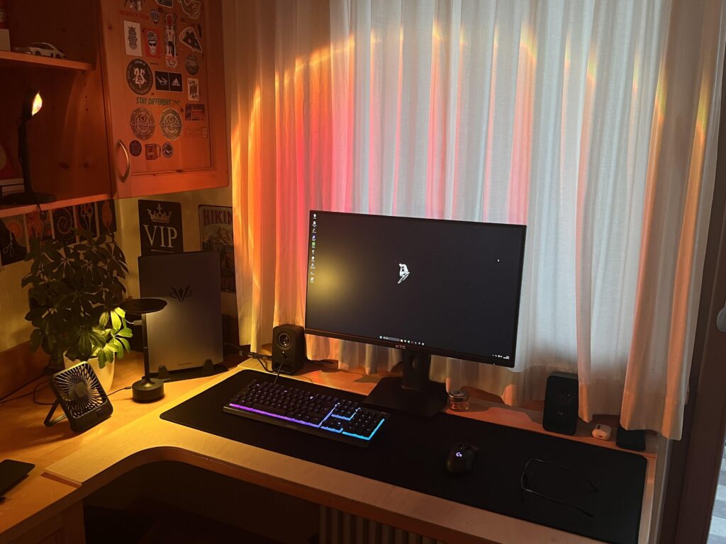 Just finished setting up every detail