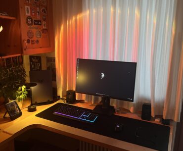Just finished setting up every detail