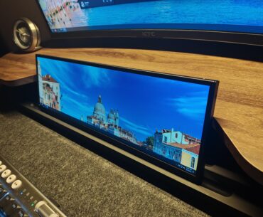 My elusive desk shelf + second monitor combo