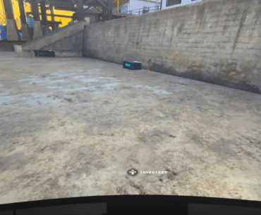 Gun not showing.