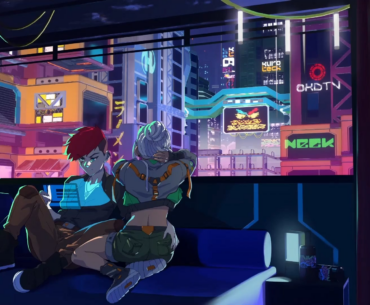 The City Never Sleeps by 
Karee Art