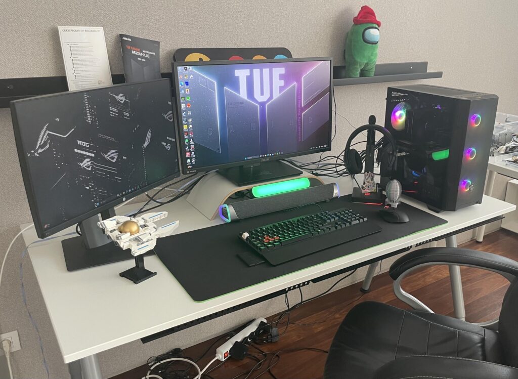 My gaming battlestation