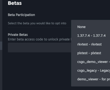 CS devs should go back to using Public Beta branches before releasing big updates