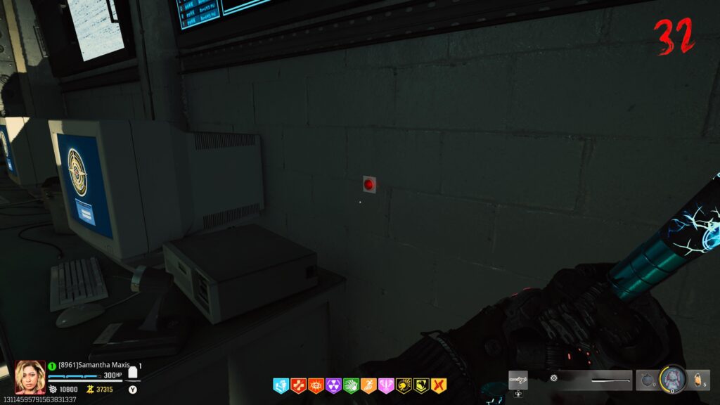 Red button on Terminus is comms room
