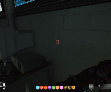Red button on Terminus is comms room