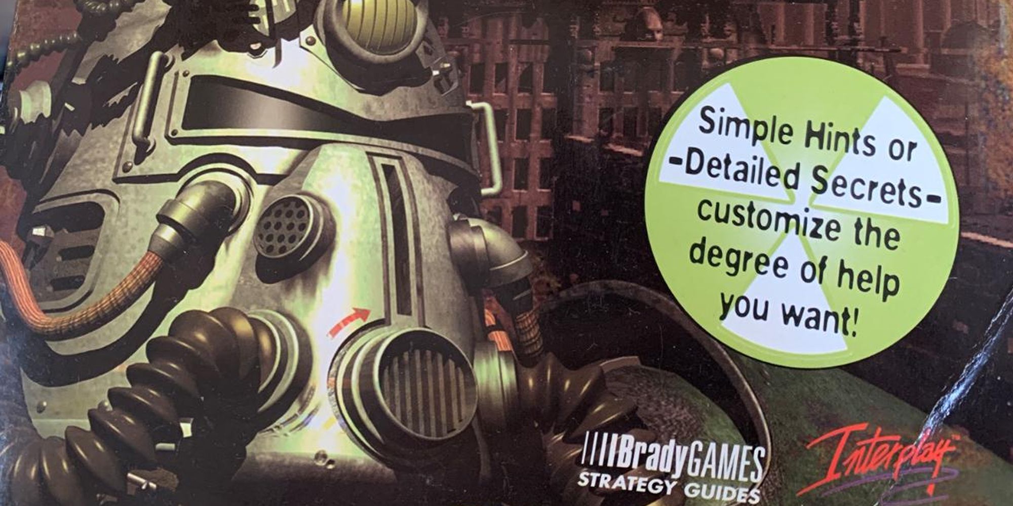 Fallout Strategy Guide cover featuring the Brotherhood of Steel.