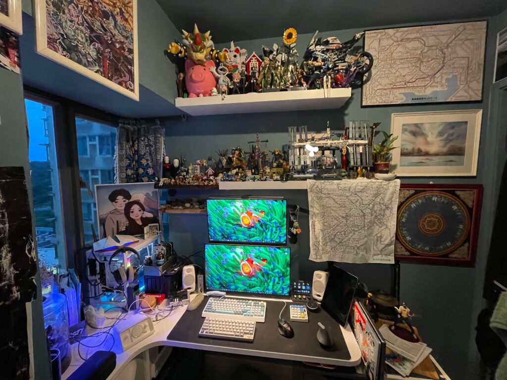 When you have more desire than space..