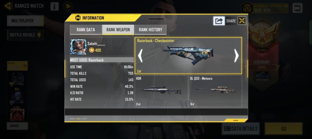 Why does no-one uses razorback in uss9 mobile? It's a damm good gun.