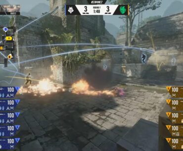 They turned down the game audio very low so we can hear the fake crowd.
