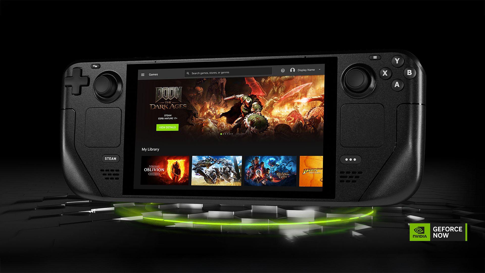 GeForce Now Steam Deck Hero