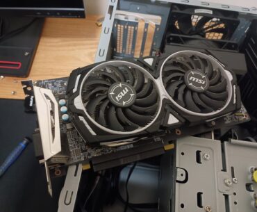 Retired a good friend today. RX 580