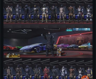 The many non fantasy skins of PUBG
