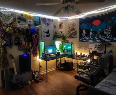 My multi-hobby headquarters finally feels complete enough to post :)