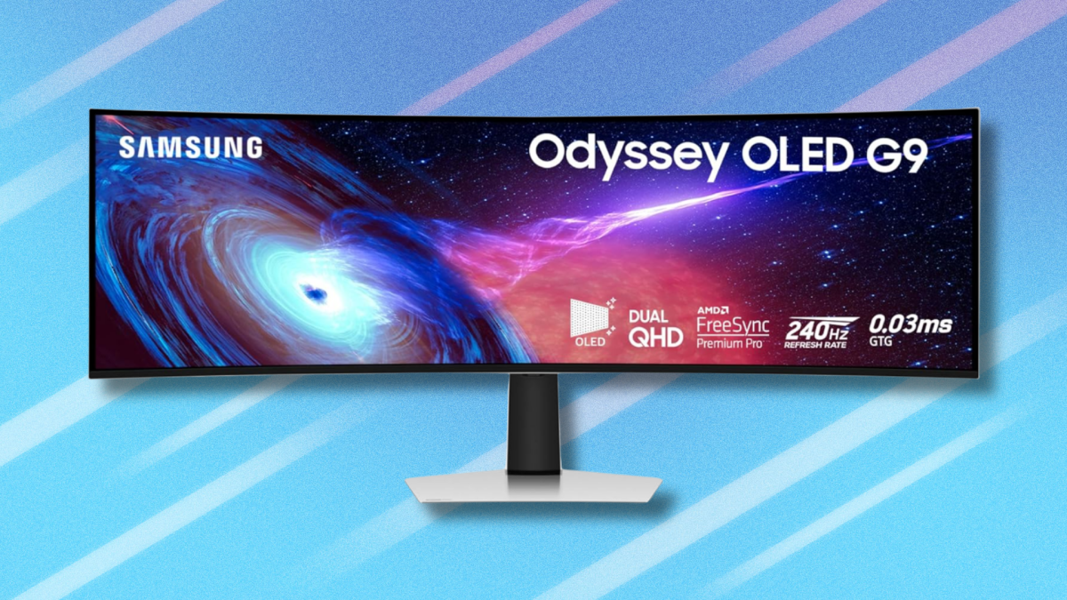 Get the Samsung Odyssey OLED G9 gaming monitor for $700 off Get the Samsung Odyssey OLED G9 gaming monitor for $700 off