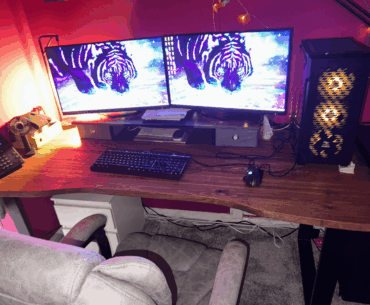 From Azzori to custom desk Azzori lasted 5 years but sadly got a case of Wobbles -