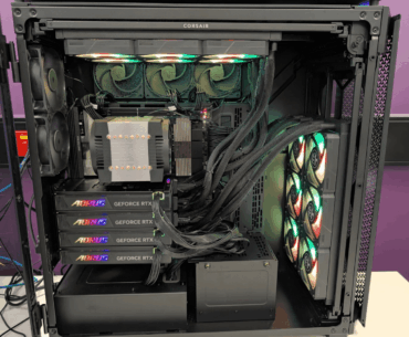 "Closed loop" 4x5090 threadripper build for Cancer Genome Sequencing