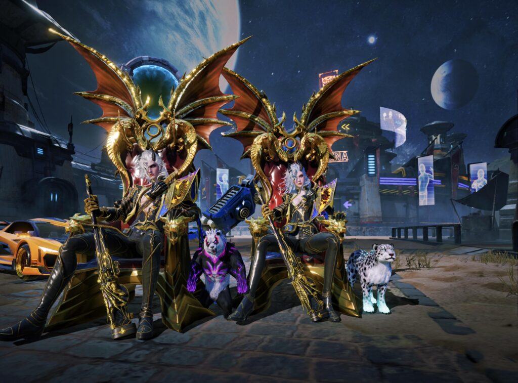 Small 9k UC opening on my acc, then 9k on my girls. Both accounts had crazy luck 🙌🏾 now we chillin’. May do an x-suit giveaway at some point before it goes away.