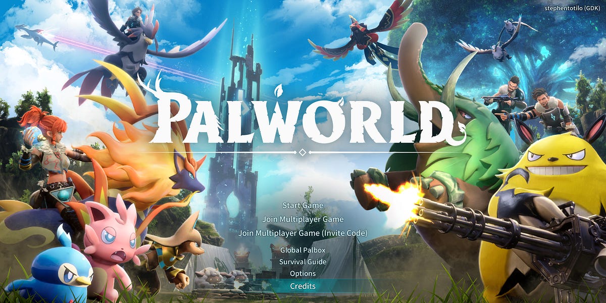 Palworld’s special approach to game credits Palworld's special approach to game credits