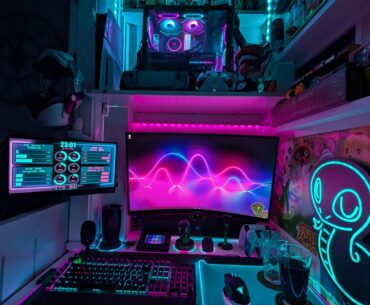 Under the stairs battlestation