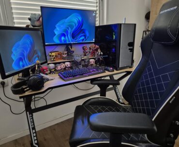Desk finally broke down so I upgraded to metal base desk. Feels much more stable knowing it won't decay over time