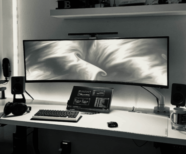 My ultrawide home office/gaming spot