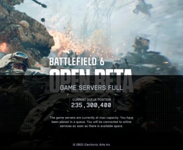 Battlefield 6 Beta Servers these days!