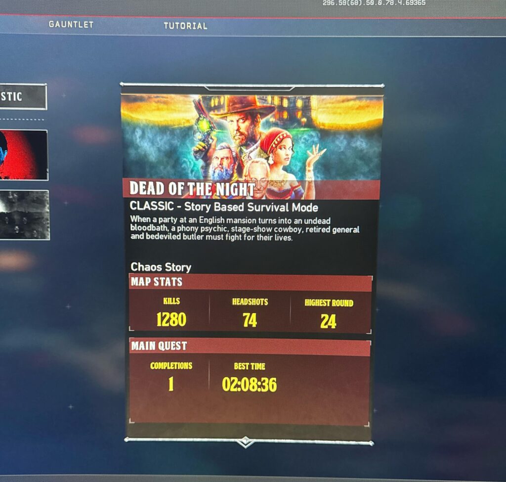 Just finished the Dead Of The Night EE for the first time