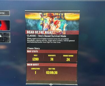Just finished the Dead Of The Night EE for the first time
