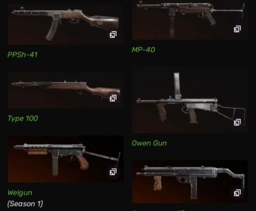 S9 SMG is expected to be any of those SMG (except M1928, PPSH and MP40) which one would you wanna see added in CODM?🤔🤔🤔