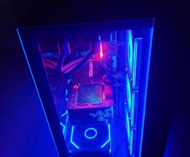 My new pc. Mostly this powerful for messing with 3D, but why not use it for gaming as well