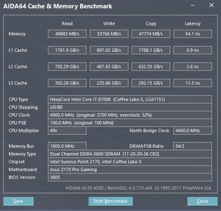 DDR4 высокая задержка 14600kf+z790