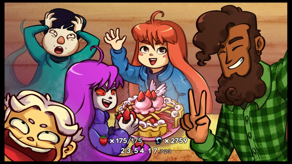 I’m bad a games so i’m bragging about getting all the strawberries :3