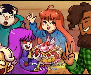 I’m bad a games so i’m bragging about getting all the strawberries :3