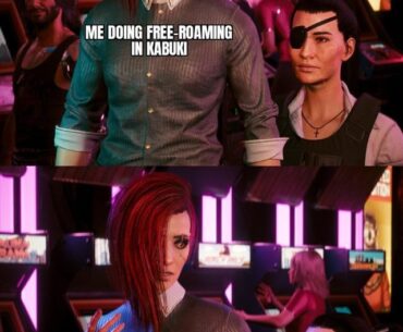 She has A LOT of job for V