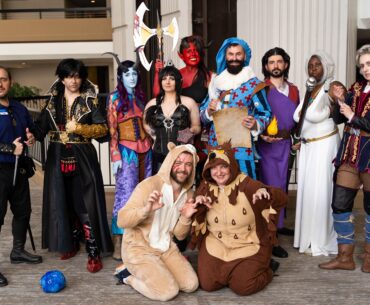 Feast Thine Eyes At This Motley Conclave of Heroes, Maidens, and Misadventurers. Baldur’s Gate Cosplayers One and All As only I Volo Geddarm Could Chronicle!