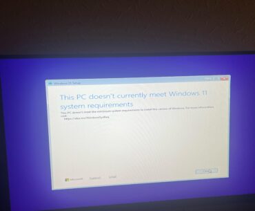 anyone know why its saying this?