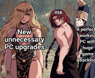 What am I doing? I don't have much time to game anyway